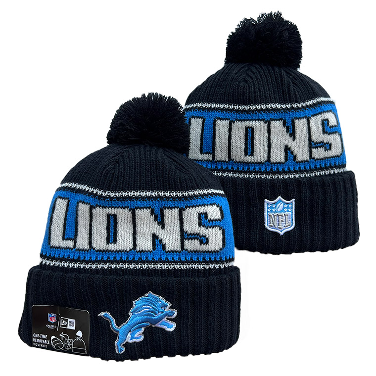 Detroit Lions 2025 Knit Hats 012